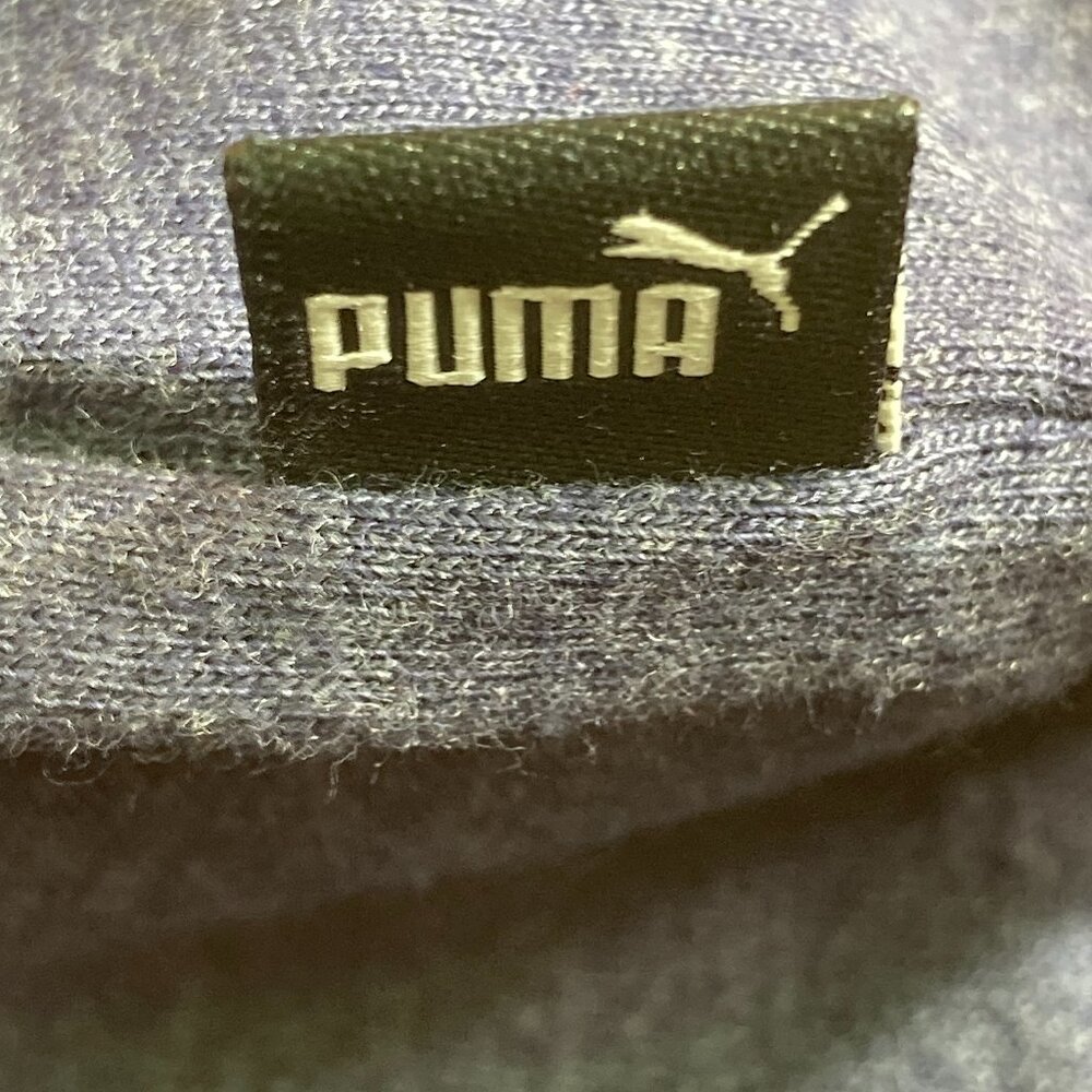NEW! PUMA ESSENTIALS HEATHER XXL Men's Men T-Shirt Tee Shirt Peacoat Blue - Picture 6 of 8